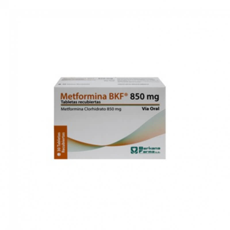 METFORMINA BKF 850MG TABLETAS X 30
