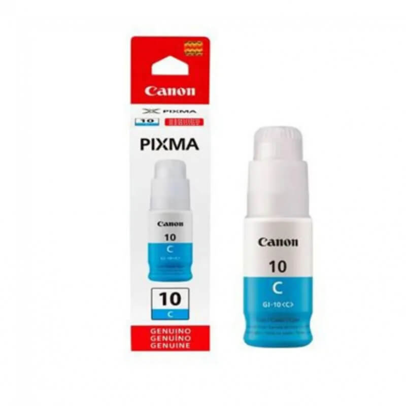 BOTELLA CANON GI10C CYAN GM2010/G6010 7700 PAG GI10C