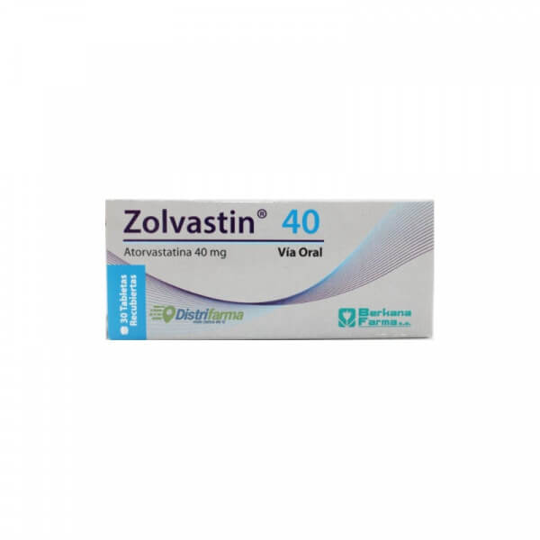 ZOLVASTIN 40MG TABLETAS X 30*3