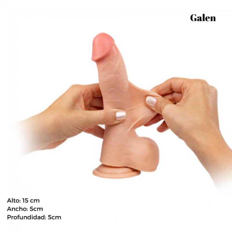 Raw Dildo consolador Ultra realista Galen