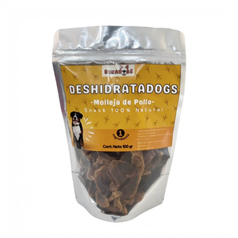 Molleja de Pollo Deshidratada para Perros - Snack Natural y Nutritivo - 100g