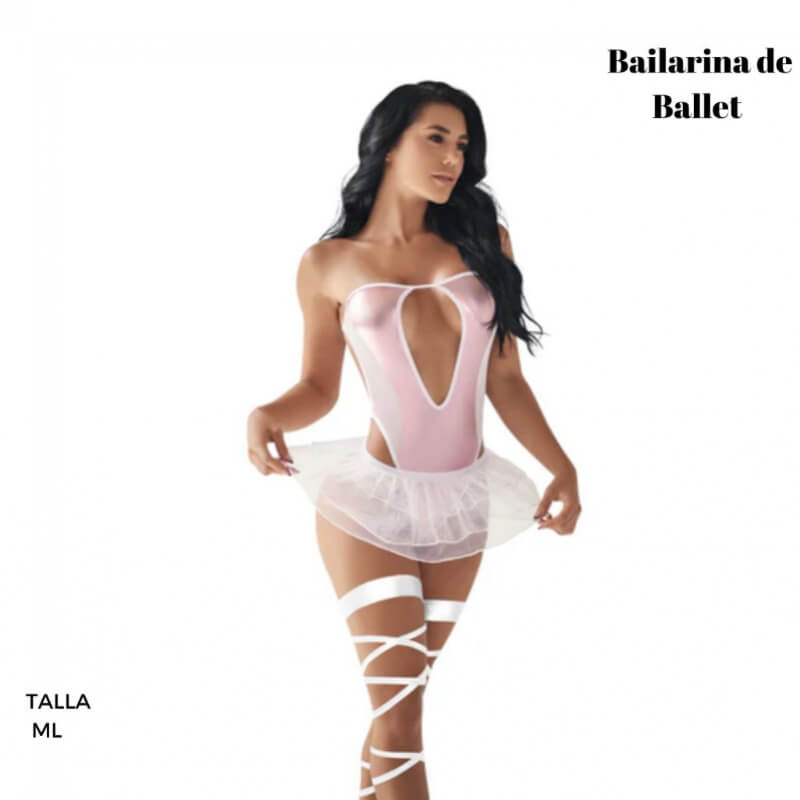 Disfraz sexy erótico Bailarina de Ballet Lerot