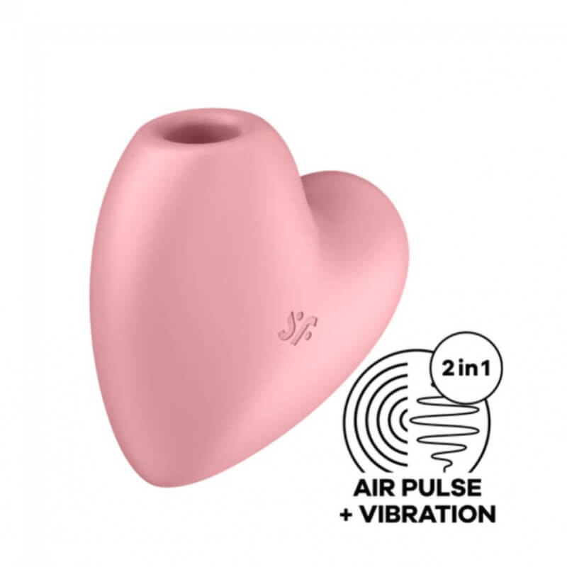 Satisfyer Cutie Heart Rosado Succionador de clitoris