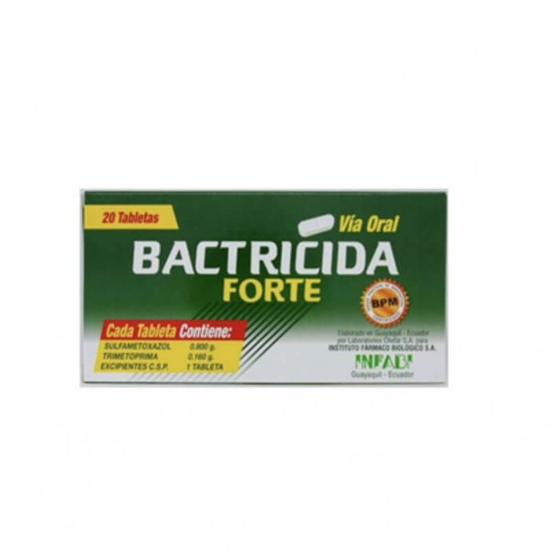BACTRICIDA FORTE 1GR TABLETAS X 20 *1