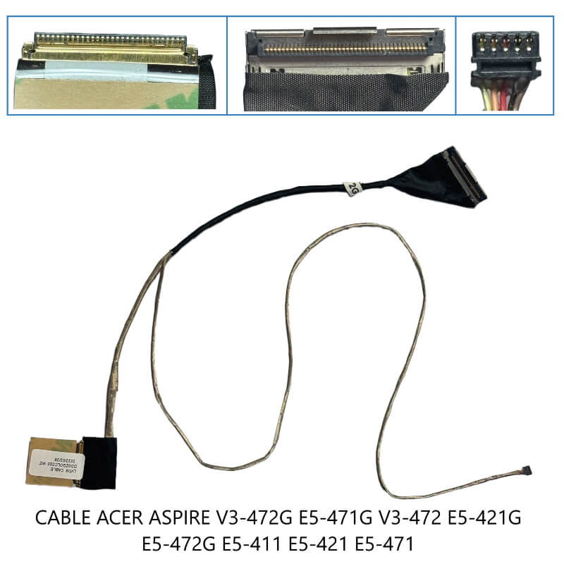 CABLE FLEX ACER Aspire V3-472G E5-471G V3-472 E5-421G E5-472G E5-411 E5-421 E5-471 Witho