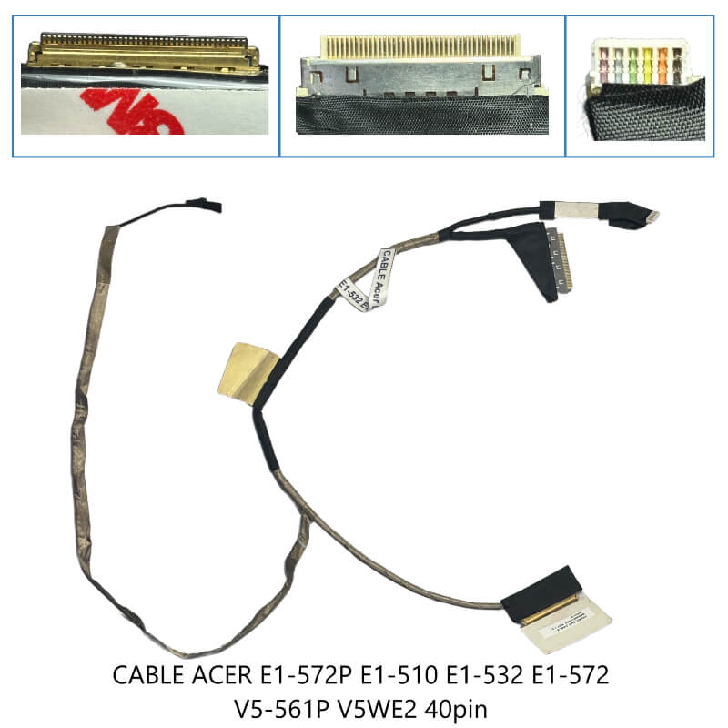 CABLE FLEX ACER E1-572P E1-510 E1-532 E1-572 V5-561P V5WE2 With Touch(40pin)