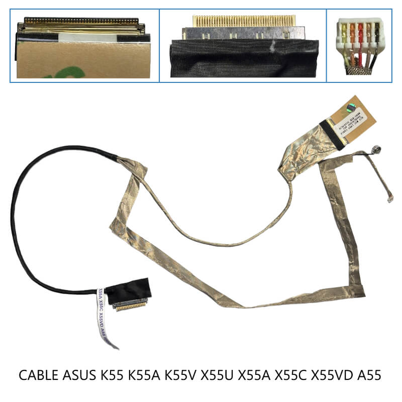 CABLE FLEX ASUS K55 K55A K55V X55U X55A X55C X55VD A55 R500V
