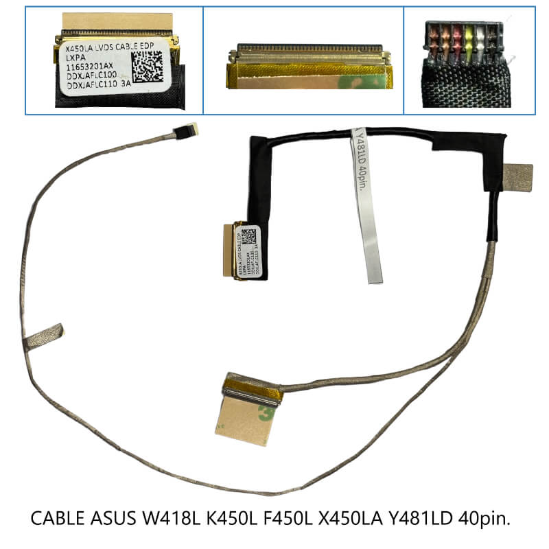 CABLE FLEX ASUS W418L K450L F450L X450LA Y481LD 40pin.