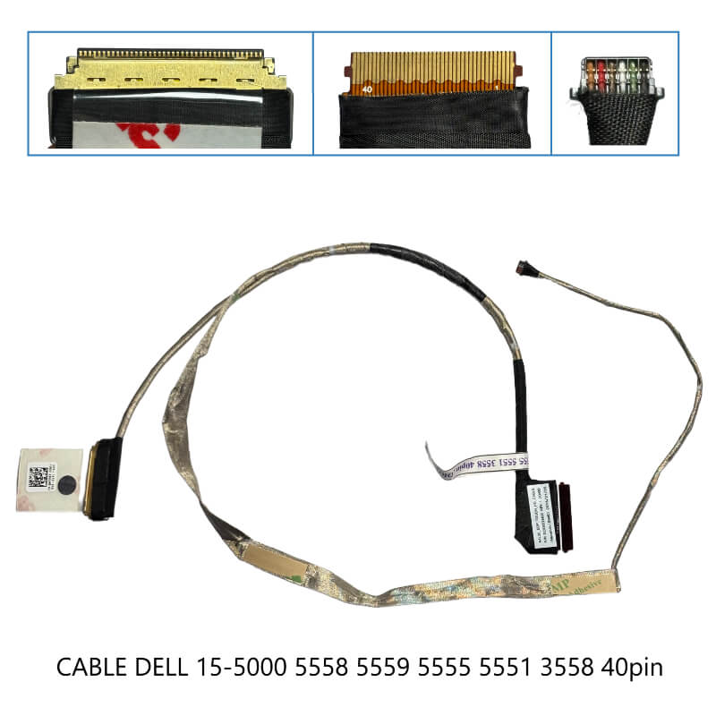 CABLE FLEX DELL 15-5000 5558 5559 5555 5551 3558 40pin ,ORG