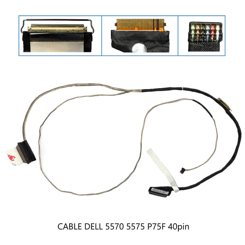 CABLE FLEX DELL 5570 5575 P75F 40pin