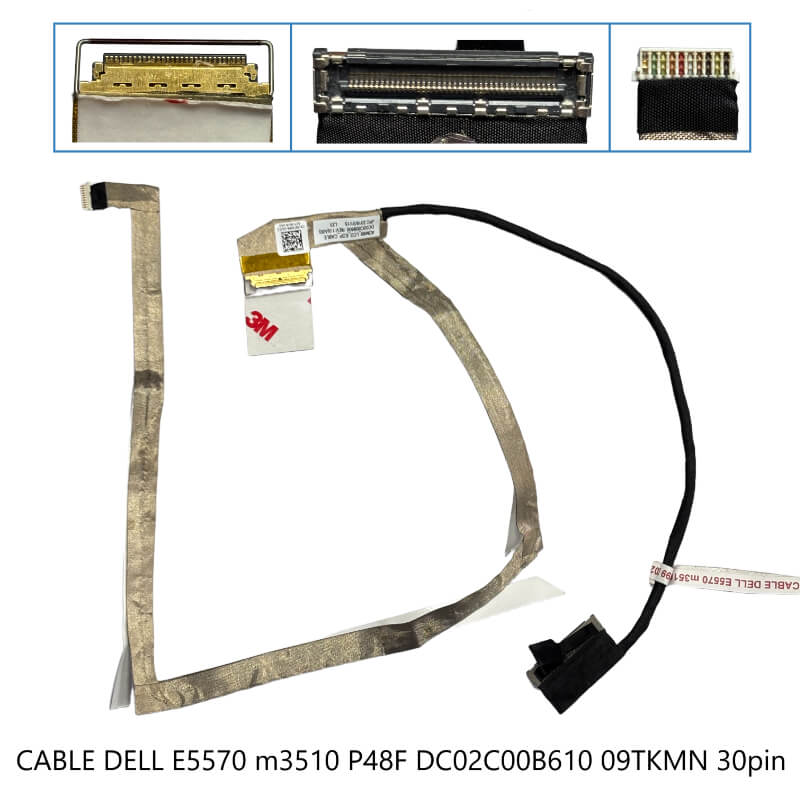 CABLE FLEX DELL E5570 m3510 P48F DC02C00B610 09TKMN 30pin,