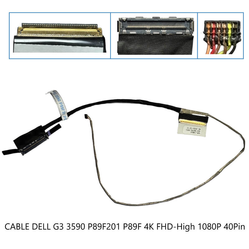 CABLE FLEX DELL G3 3590 P89F201 P89F 4K FHD-High 1080P 40Pin