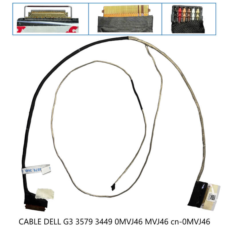 CABLE FLEX DELL G3, 3579, 3449, 0MVJ46, MVJ46, cn-0MVJ46, DC02002Z500