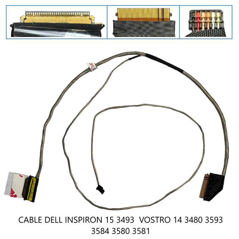 CABLE FLEX DELL INSPIRON 15 3493 VOSTRO 14 3480 3593 3584 3580 3581 DC Jack Cable 228R6