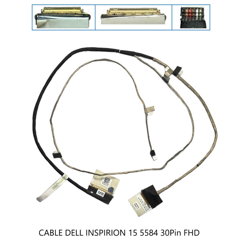 CABLE FLEX DELL Inspiron 15 5584,30Pin,FHD