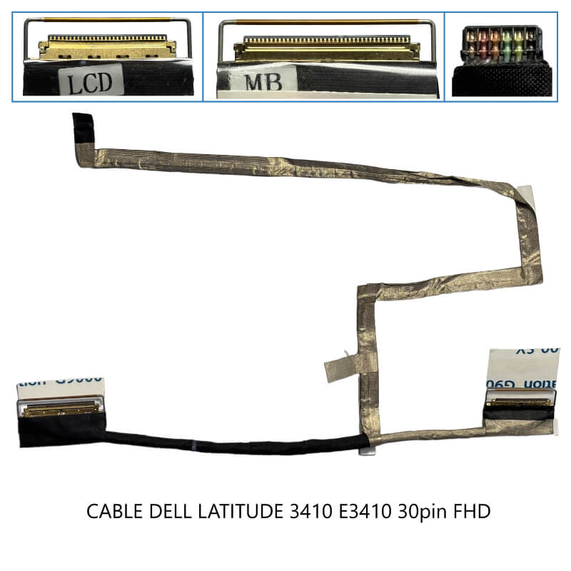 CABLE FLEX DELL Latitude 3410 E3410 30pin FHD.