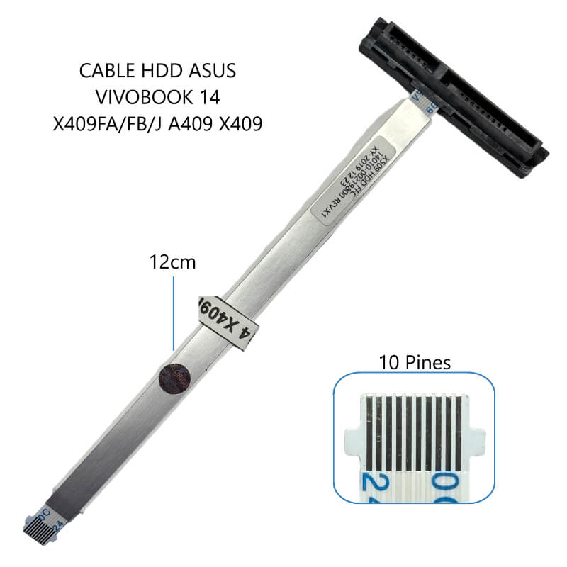 CABLE DE DISCO DURO HDD ASUS VivoBook 14 X409FA/fb/j A409 X409.