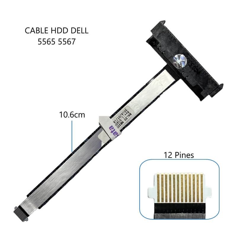 CABLE DE DISCO DURO HDD DELL 5565 5567 sata