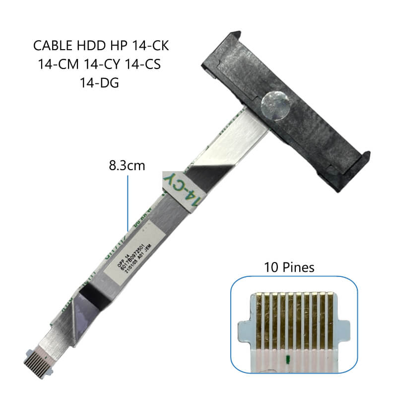 CABLE DE DISCO DURO HDD HP 14-CK 14-CM 14-CY 14-CS 14-DG