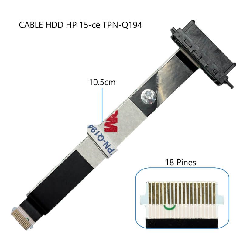 CABLE DE DISCO DURO HDD HP 15-ce TPN-Q194. OPTICAL