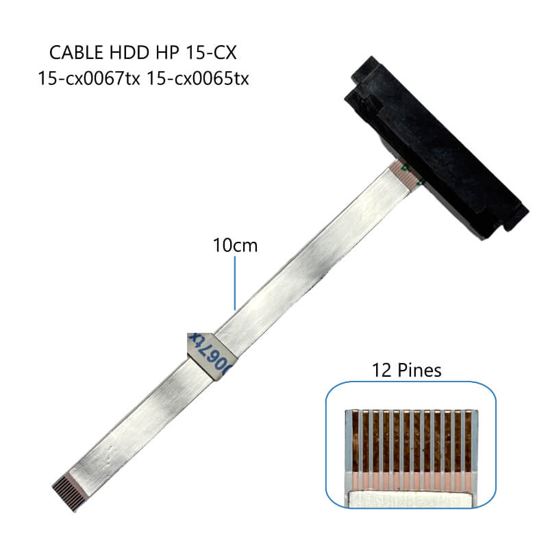 CABLE DE DISCO DURO HDD HP 15-CX 15-cx0067tx 15-cx0065tx