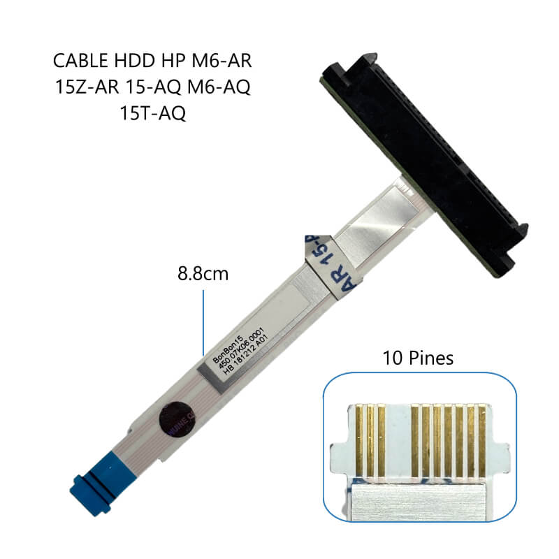 CABLE DE DISCO DURO HDD HP M6-AR 15Z-AR 15-AQ M6-AQ 15T-AQ