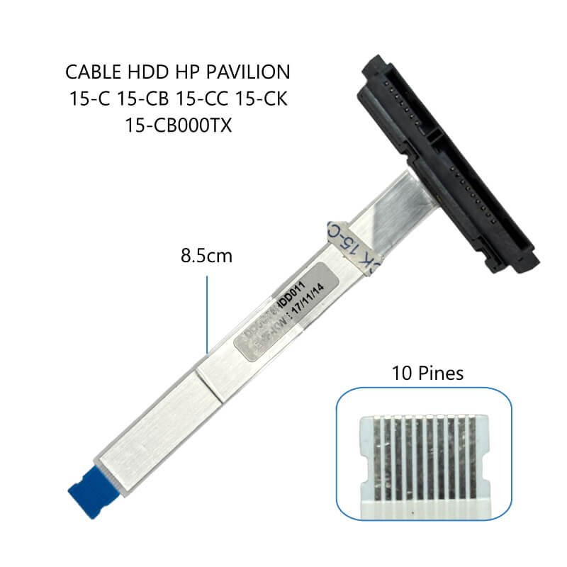 CABLE DE DISCO DURO HDD HP Pavilion 15-C 15-CB 15-CC 15-CK 15-CB000TX(For Short Line)
