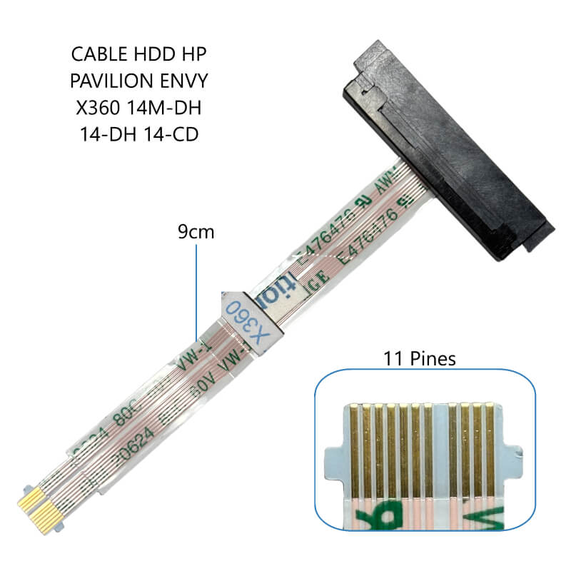 CABLE DE DISCO DURO HDD HP PAVILION ENVY X360 14M-DH 14-DH 14-CD