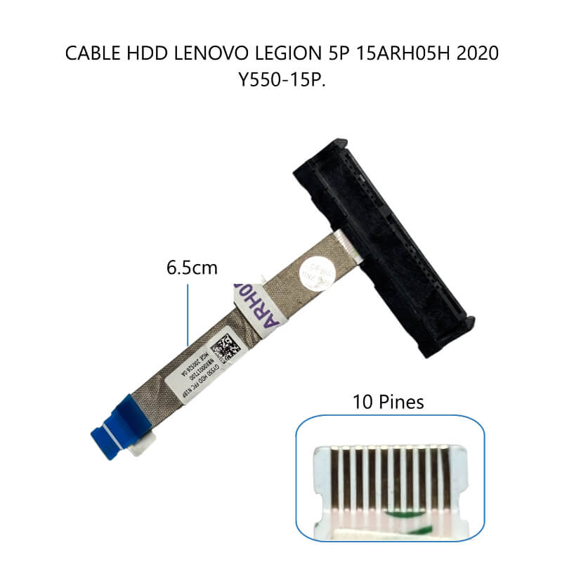 CABLE DE DISCO DURO HDD LENOVO Legion 5P 15ARH05H 2020 Y550-15P.