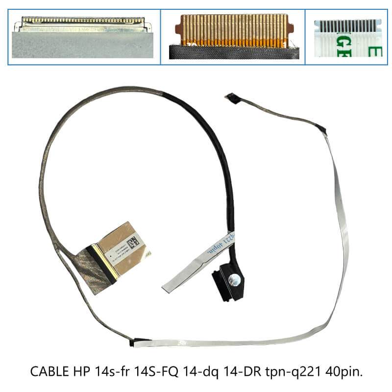 CABLE FLEX HP 14s-fr 14S-FQ 14-dq 14-DR tpn-q221 40pin.