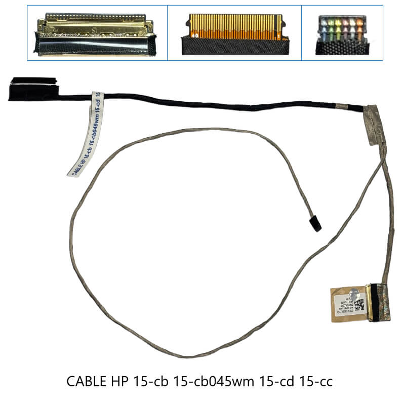 CABLE FLEX HP 15-cb 15-cb045wm 15-cd 15-cc ddg75alc011 30PIN fhd ,ORG