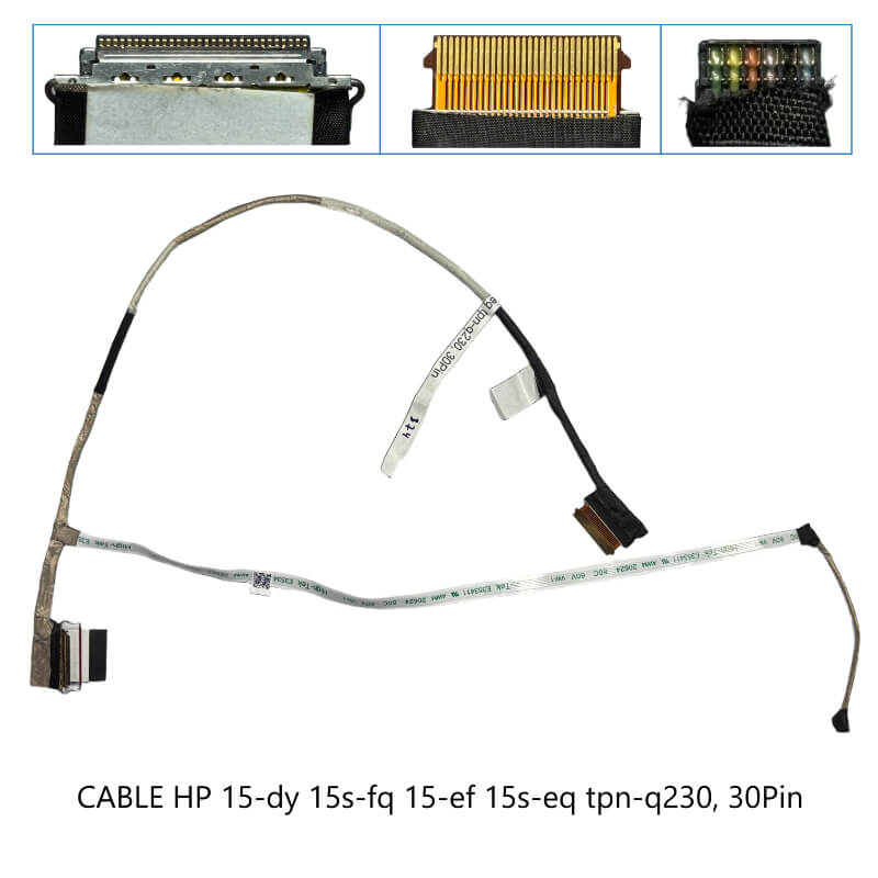 CABLE FLEX HP 15-dy 15s-fq 15-ef 15s-eq tpn-q230, 30Pin