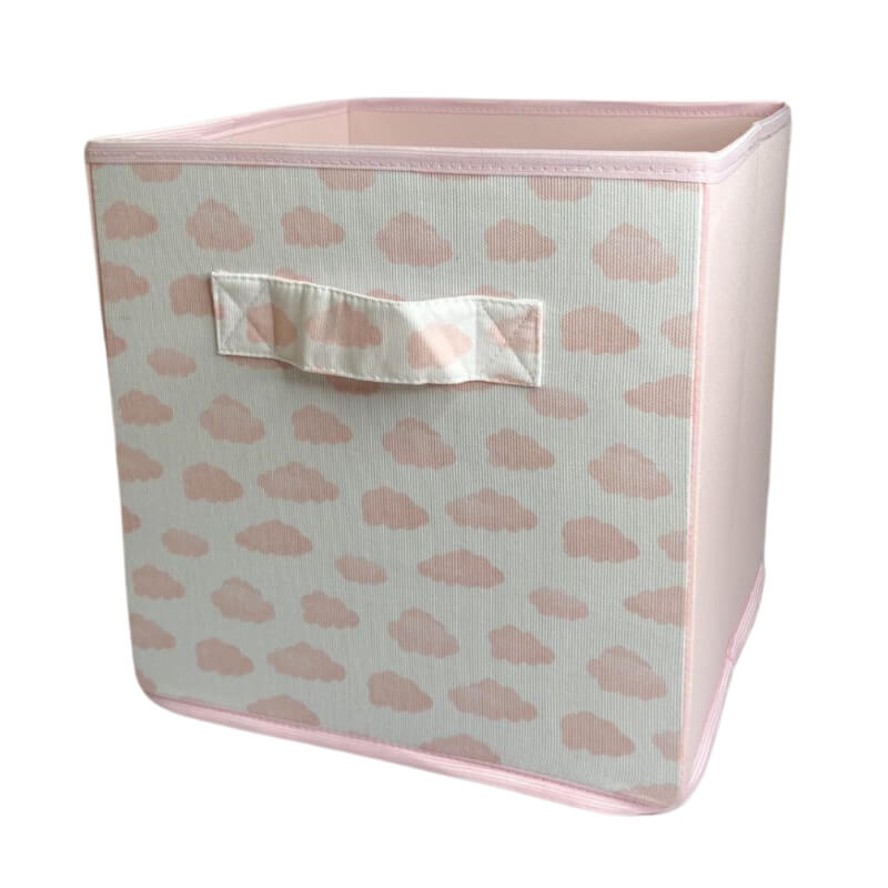 Caja Organizadora Coral pastel nubes