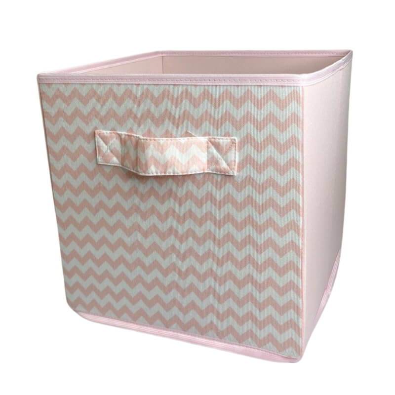 Caja Organizadora Coral pastel ZigZag