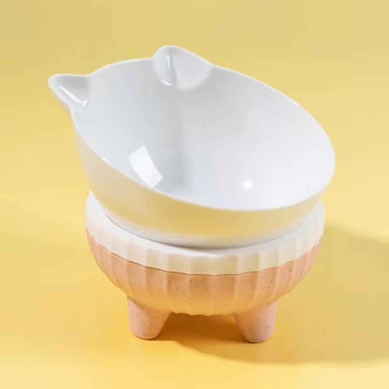 Cat bowl rosa