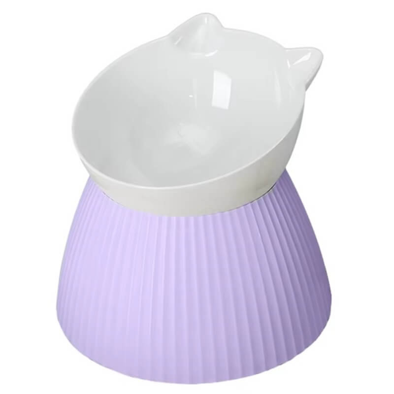 Cat bowl lila