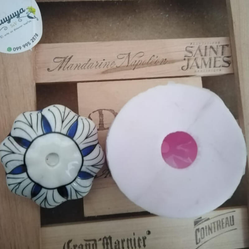 molde de POMO FLOR M