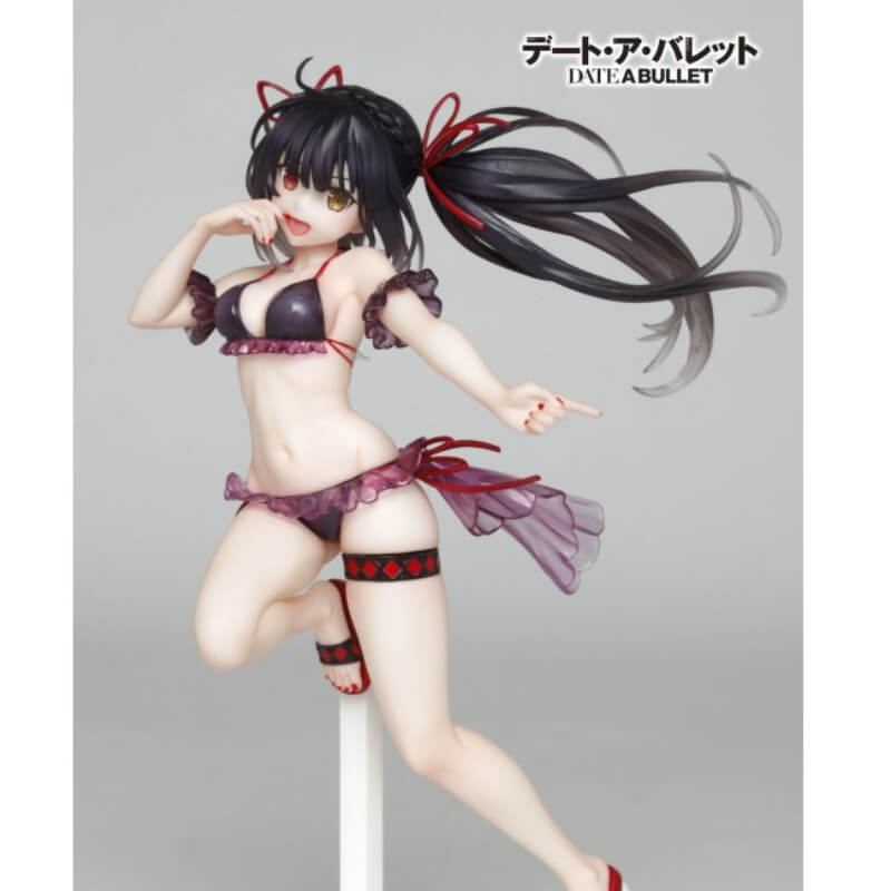 Kurumi Tokisaki swimsuit version Black