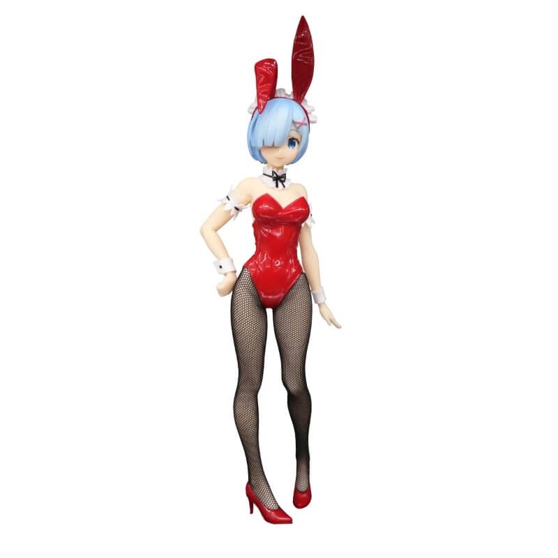 Re:Zero - Figura BiCute Bunnies Rem Versión Color rojo