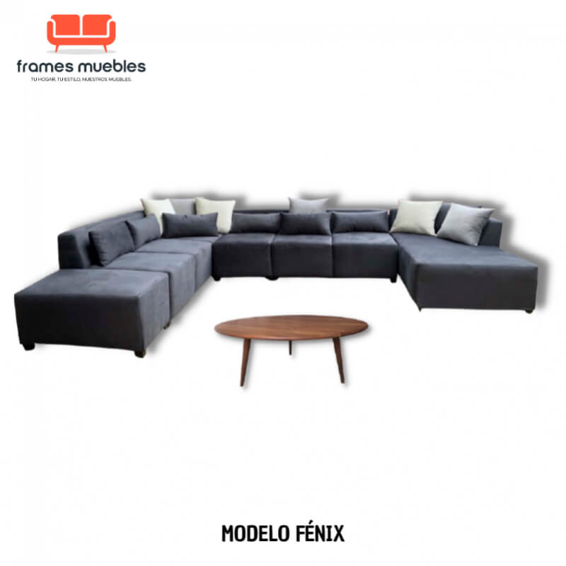 Sillón Seccional Modular Fénix – Diseño Moderno y Confort Personalizable para tu Sala | Frames Muebles