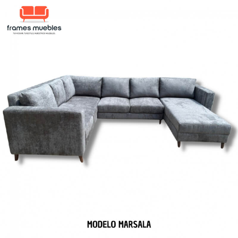 Sillón Seccional Marsala – Elegancia, Confort y Espacio Personalizado en Forma de L | Frames Muebles