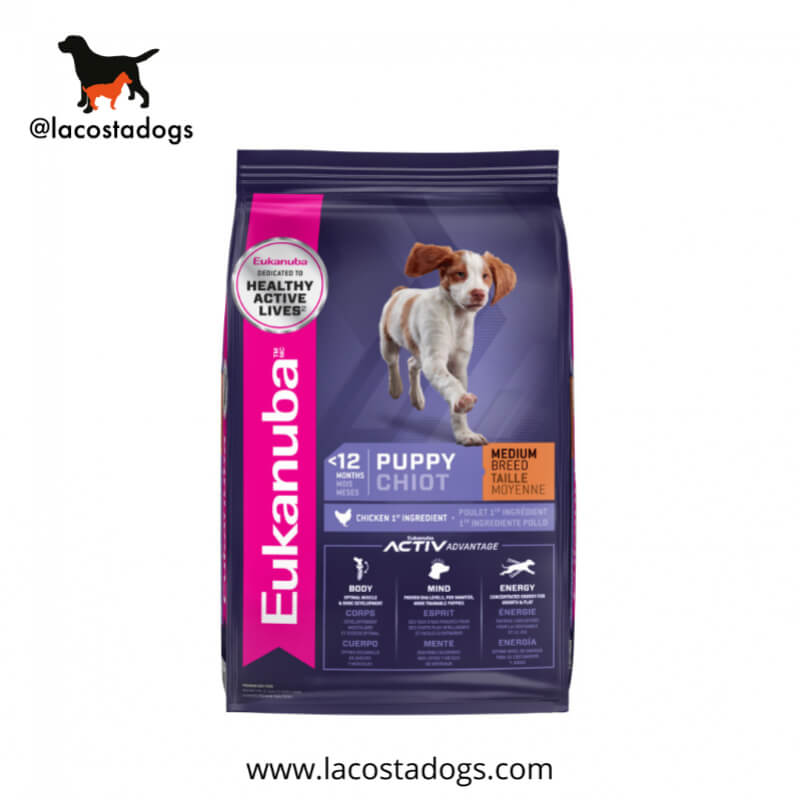 Eukanuba Puppy Medium Breed - Alimento Premium para Cachorros de Razas Medianas (15 kg)