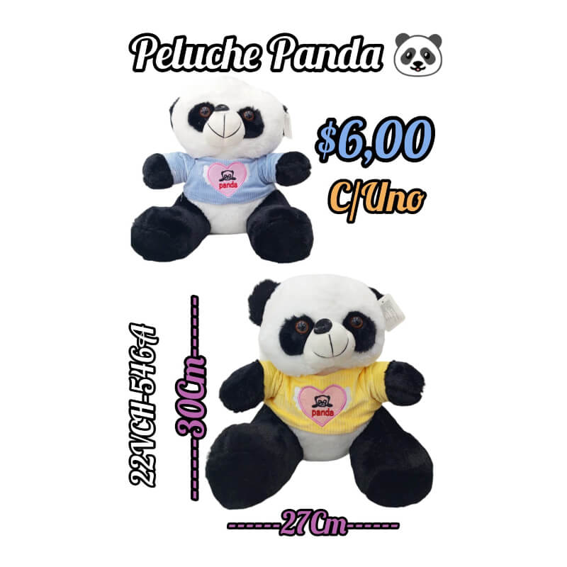 PELUCHE PANDA