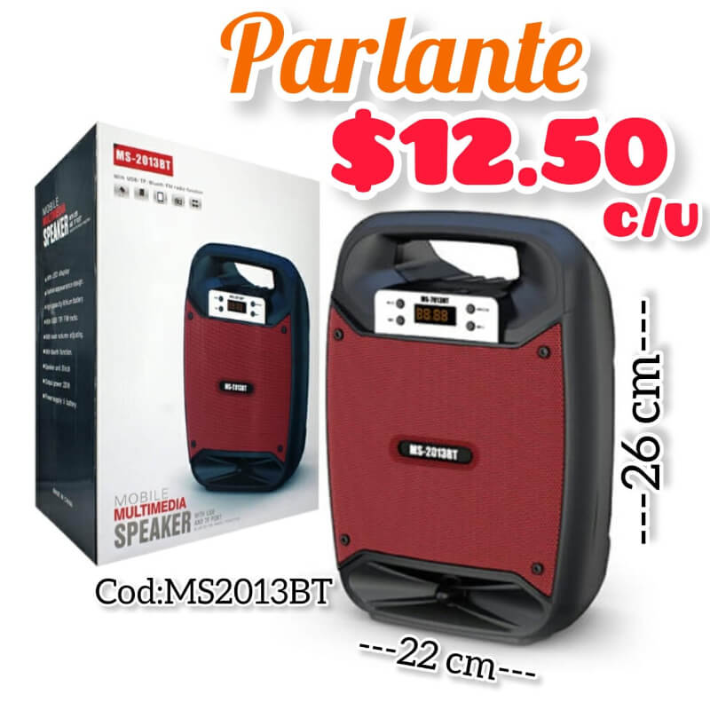 Parlante MS2013BT