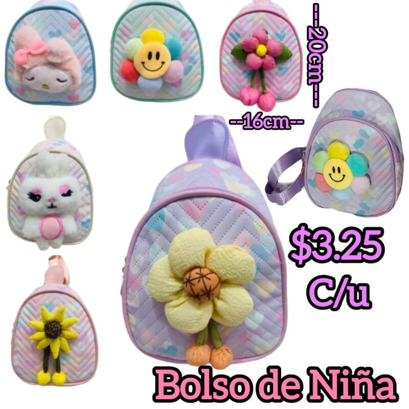 Bolso de niña / Pechera