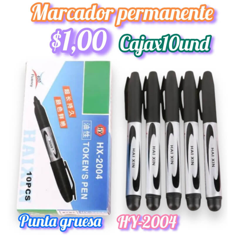 Marcador permanente HY-2004