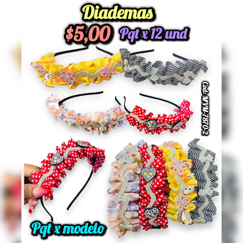 Diadema con diseños MVM-7870-2