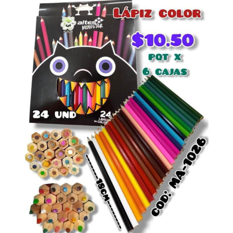 Lápiz de color MA-1026