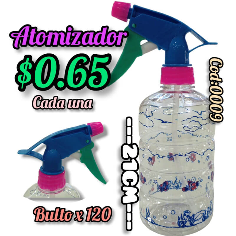 Atomizador de peluquero JAH20009 Bx120und