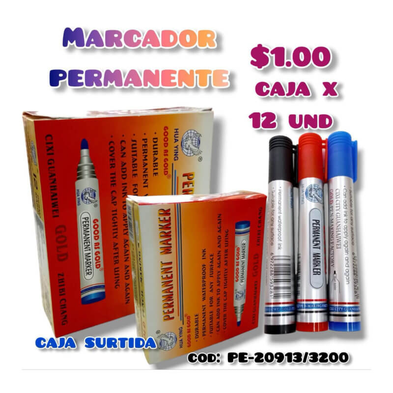 Marcador permanente - PE-20913/3200